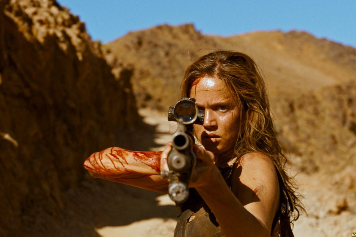 This is a still from the film, Revenge.